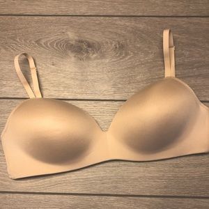 (3 for $15) Cream Bra | No Underwire | 34D